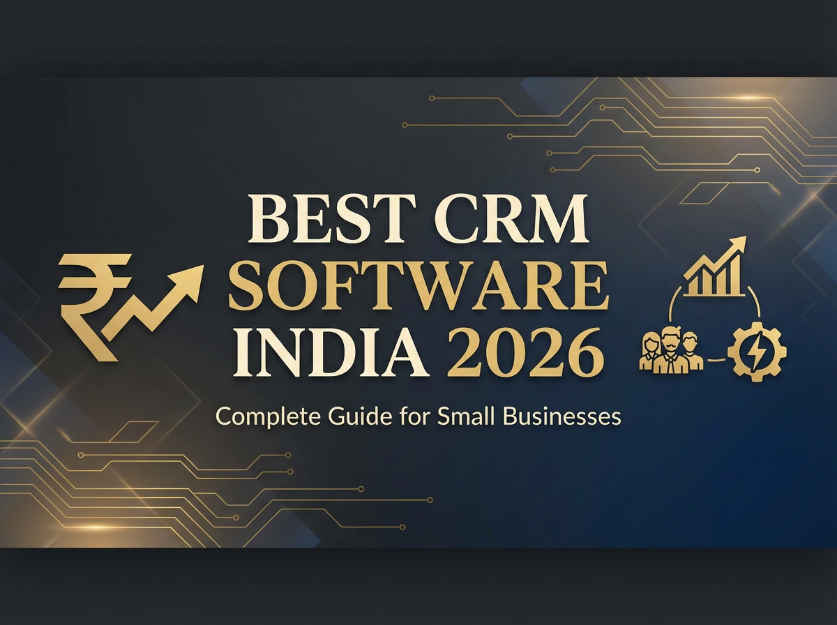Best CRM Software India 2026 for Small Businesses - Comparison Guide